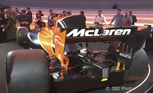 FORMULA ONE 2017 : McLaren Usung Warna Baru