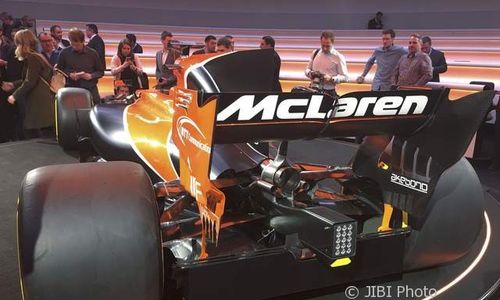 FORMULA ONE 2017 : McLaren Usung Warna Baru