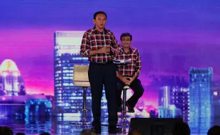 DEBAT PILKADA DKI : Dituding Top Down, Ahok: E-Ticket Transjakarta Itu Bottom Up!