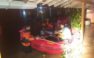 BANJIR WONOGIRI : Puluhan Rumah di 2 Kecamatan Tergenang