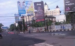 CFD SEMARANG : Sepi, CFD di Jl. Pemuda Malah Dianggap Mengganggu