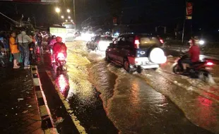 BANJIR BOYOLALI : Warga Minta Normalisasi Sungai Tepi Jalan Semarang-Solo