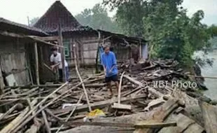 BENCANA BOYOLALI : Terancam Longsor, 10 Rumah di Wonosegoro Bakal Direlokasi