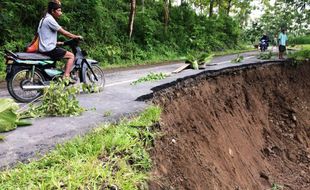 BENCANA GUNUNGKIDUL : Lima Titik Longsor Terjadi di Gedangsari