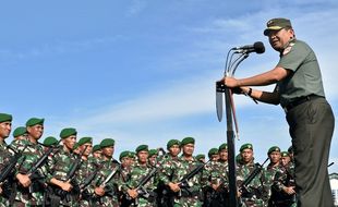 Foto Yonif 405/SK Semangat ke Papua