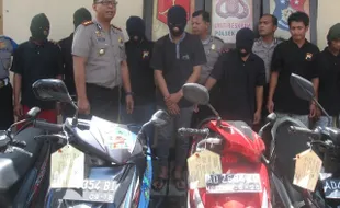 PENCURIAN SUKOHARJO : Polisi Bekuk 7 Anggota Sindikat Curanmor