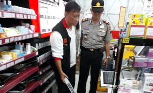 PENCURIAN SRAGEN : Dalam Semalam, Komplotan Pencuri Bermobil Bobol 2 Minimarket