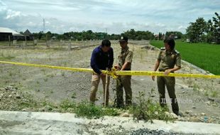 PERTANAHAN BOYOLALI : Langgar Aturan, Lahan di Banyudono Disegel