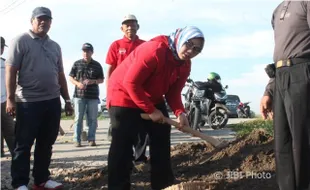 INFRASTRUKTUR SRAGEN : Tambal Jeglongan Sewu 120 Km Telan Dana Rp2 Miliar