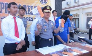 KRIMINALITAS KLATEN : Polisi Bekuk Begal Sadis Beraksi di Pedan dan Juwiring