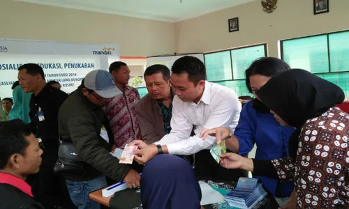 UANG PALSU JOGJA : Cegah Upal, Ini Cara Bank Edukasi Warga di Pedesaan