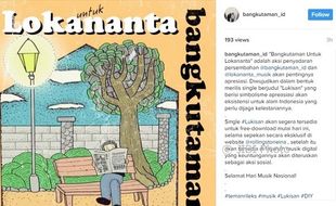 HARI MUSIK NASIONAL : Bangkutaman Rilis Lagu Buat Lokananta