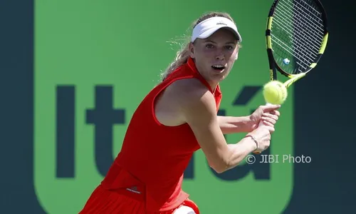 MIAMI OPEN 2017 : Wozniacki Jumpa Konta di Final