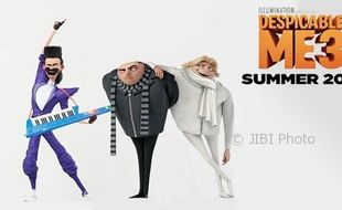 BOX OFFICE HOLLYWOOD : Despicable Me 3 Geser Transformers The Last Knight