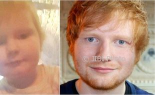 TRENDING SOSMED : Kocak, Ed Sheeran Komentari Foto Balita Mirip Dirinya