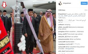 Netizen Ribut Gara-Gara Ada Ahok di Foto Unggahan Raja Salman