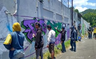 Wonogiri Street Art Ubah Citra Grafiti Lewat Write Together #3