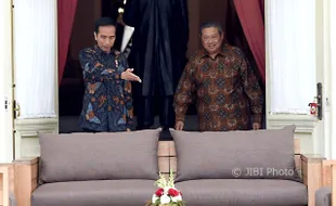 Istana Bantah SBY dan AHY Ketemu Jokowi di GBK pada Minggu Pagi