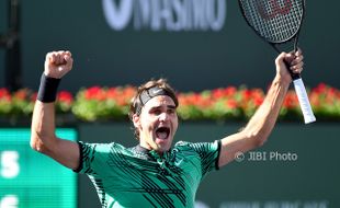 Federer Juara Turnamen Indian Wells 2017