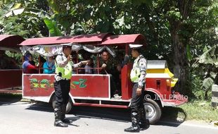 Kereta Kelinci Dilarang di Jalan Raya Sukoharjo, Jika Nekat Disita