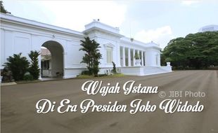 Begini Wajah Ramah Istana Kepresidenan di Era Jokowi