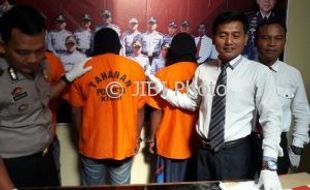 NARKOBA KEDIRI : Edarkan Pil Koplo, Kakak-Adik Ditangkap Polisi