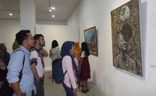 PAMERAN SENI JOGJA : Ambivert, Ruang Ekspresi Seniman Salatiga