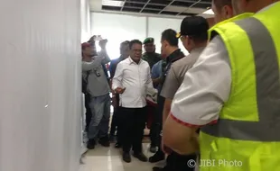 Masih Diinvestigasi, Ini Penampakan Plafon Bandara Supadio Setelah Runtuh