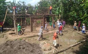 Bantuan Bedah Rumah Tidak Layak Huni di Gunungkidul Belum Merata