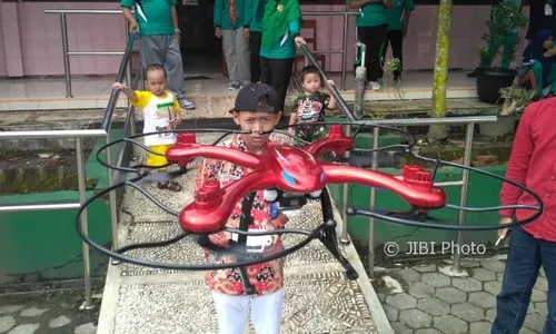 PENDIDIKAN WONOGIRI : Kreatif, Sekelompok Siswa SMPN 4 Wonogiri Bikin Drone Rakitan