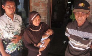 KISAH TRAGIS : Kurang Terurus, Bayi Berusia 3 Bulan di Klaten Ini Beratnya Hanya 3 Kg