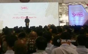 Presiden Jokowi Resmikan Perluasan Pabrik Sritex di Sukoharjo