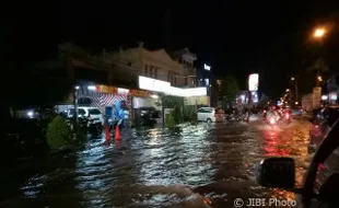 BANJIR SUKOHARJO : Genangan Masih Terjadi, DPRD Minta Pemkab Evaluasi Pekerjaan Rekanan