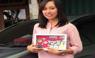 EKONOMI KREATIF : Bisnis Clay Frame Bermodal Tepung Terigu