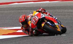 MOTO GP 2017 : Terjatuh 2 Kali, Marquez Start Terdepan di Valencia