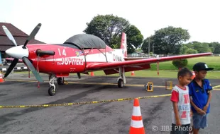 Minggu Hari Terakhir, Pameran Pesawat di Bandara Adi Soemarmo Solo Diserbu Warga