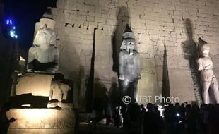 Mesir Resmikan Patung Kuno Raksasa Ramses II