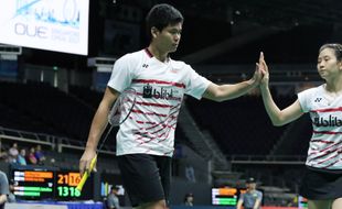 SINGAPURA OPEN 2017 : Praveen/Debby Lolos ke Babak Kedua