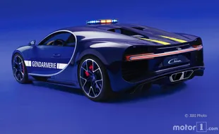 Saingi Dubai, Polisi Prancis Juga Pakai Hypercar Bugatti