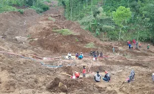 LONGSOR PONOROGO : Jasad Ketujuh Korban Longsor Banaran Ditemukan, Begini Kondisinya