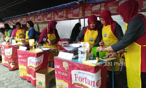 Giant Rangkul Warga Nogotirto dengan Lomba Masak Kreasi Resep Rumahan