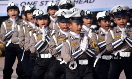 Foto Lomba Polisi Kecil Digelar di Semarang