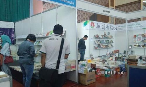 PAMERAN SEMARANG :  Ratusan Penerbit Buku Ramaikan Festival Sejuta Buku