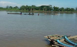 TAMBANG BANTUL : Lahan Pertanian Tergerus hingga Banjir Rawan Terjadi di Sekitar Sungai Progo