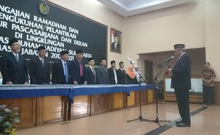 UMS Lantik 12 Dekan dan Direktur Pascasarjana