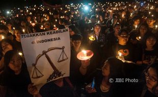 Aksi Seribu Lilin di Plasa Manahan Solo Batal