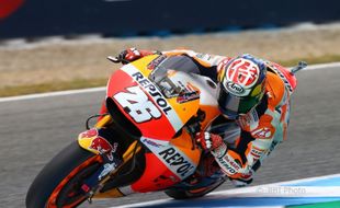 MOTO GP 2017 : 4 Pembalap Bersaing Ketat di Kualifikasi GP Malaysia, Pedrosa Rebut Pole Position