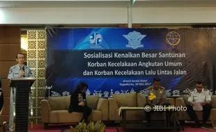 Jasa Raharja Sosialisasikan Kenaikan Santunan Korban Kecelakaan