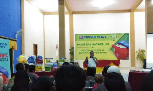 Mandor dan Tukang Cat Ikuti Pelatihan Cat dari Nippon Paint