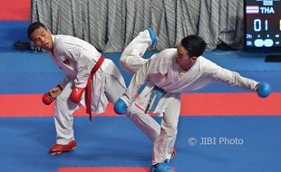 KEJUARAAN KARATE : Indonesia Juara Umum SEAKF 2017 di Semarang